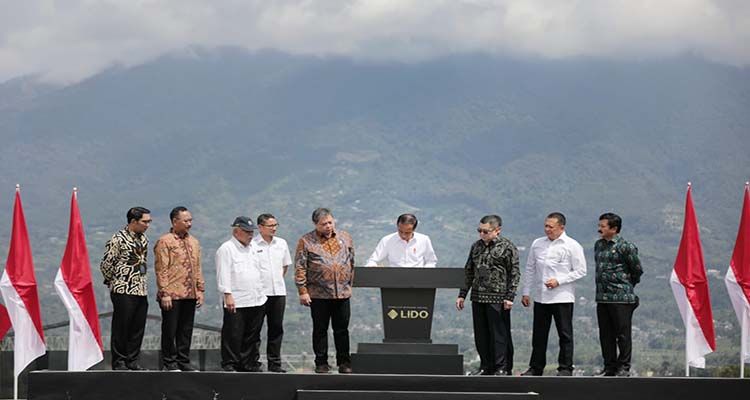 Presiden Jokowi Resmikan KEK Lido City di Kabupaten Bogor