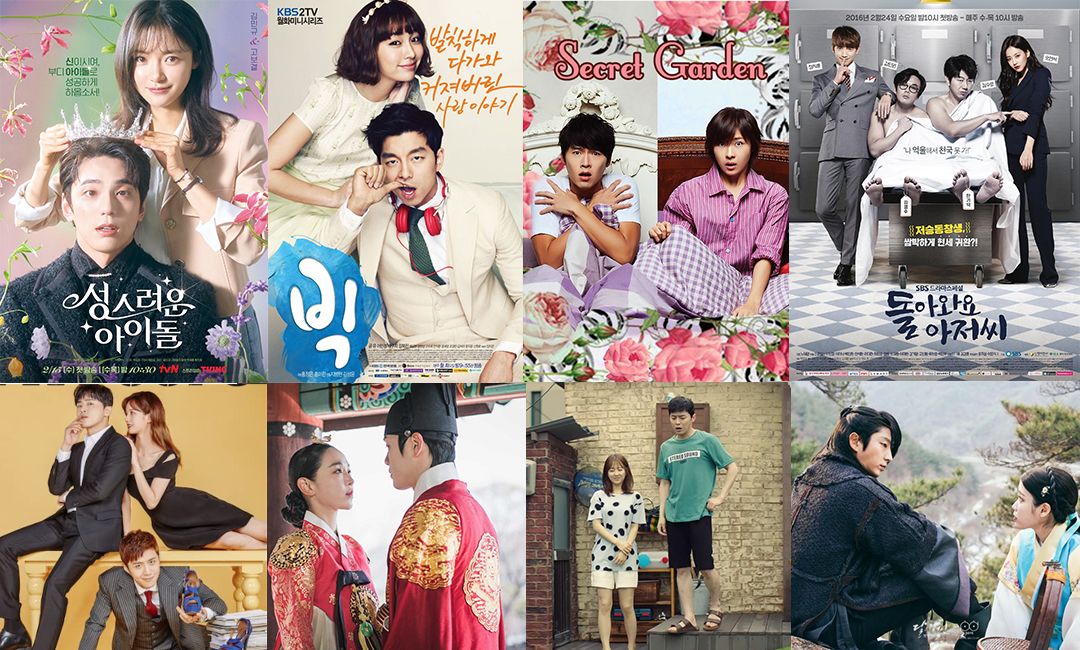 Kolase 8 rekomendasi drama genre romantis fantasi