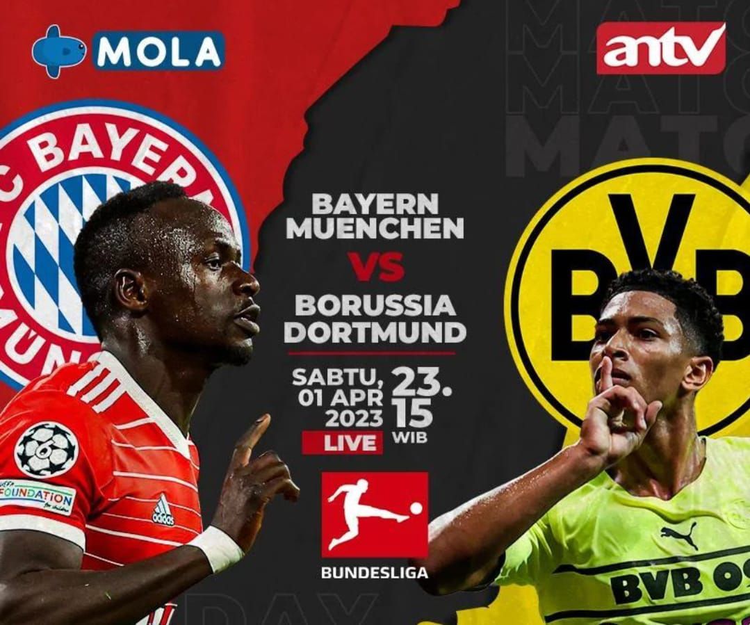 Jadwal Acara ANTV Hari Ini Sabtu 1 April 2023: Ada Live Bundesliga Bayern Munchen vs Dortmund, Mega Bollywood