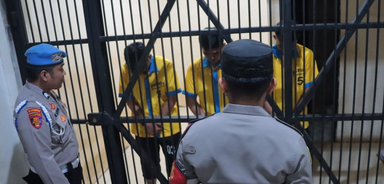 Tiga Oknum Polisi di Taham Propam Polres Mamuju Tengah