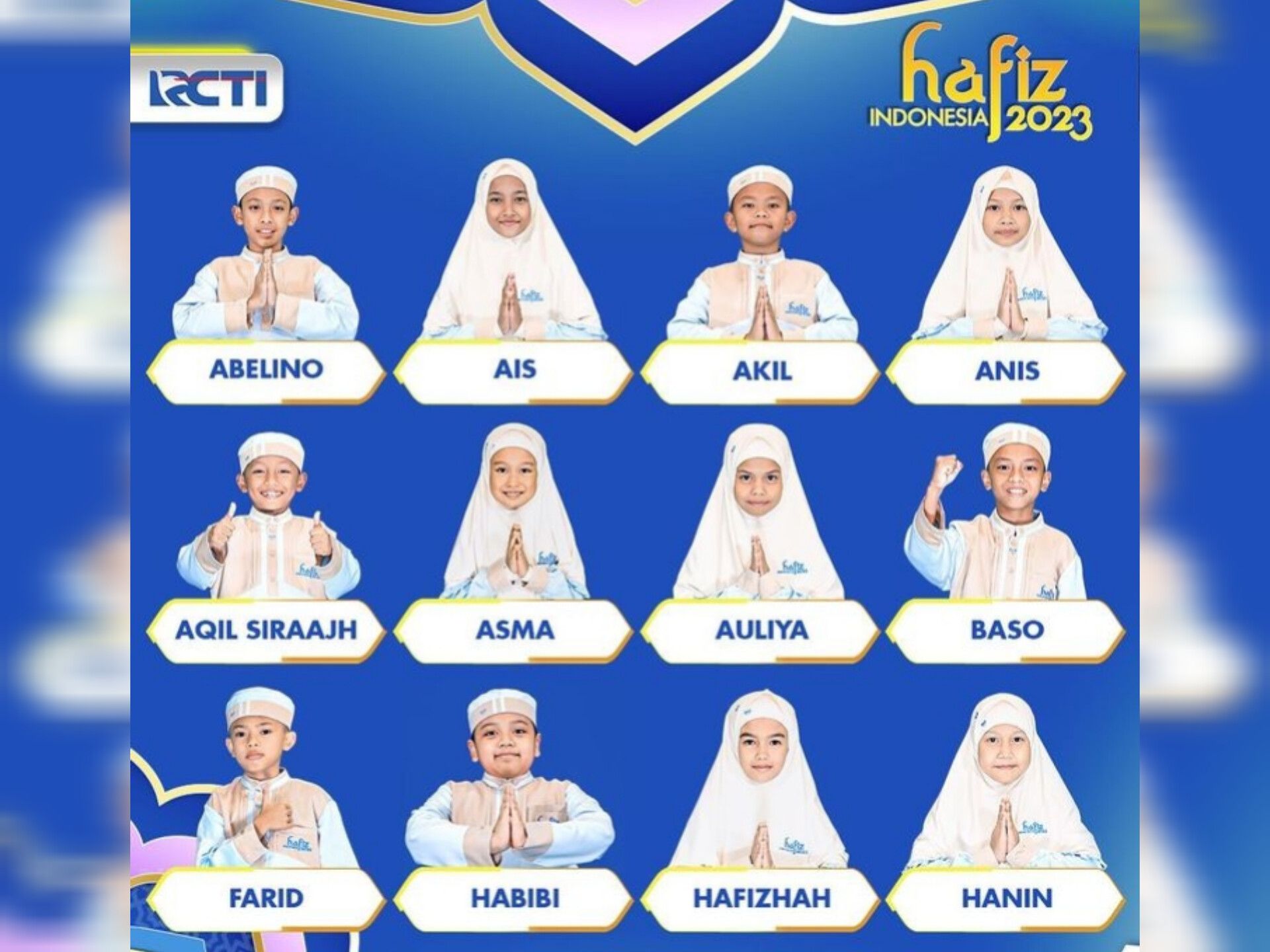 Jadwal acara RCTI hari ini, Sabtu 1 April 2023, saksikan Hafiz Indonesia 2023