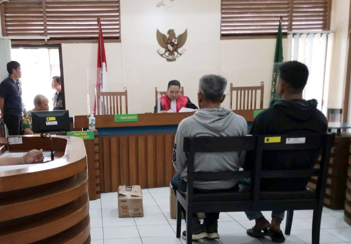 2 Penjual Minol sedang disidang di Pengadilan Negeri Bandung pada Jumat 31 Maret 2023