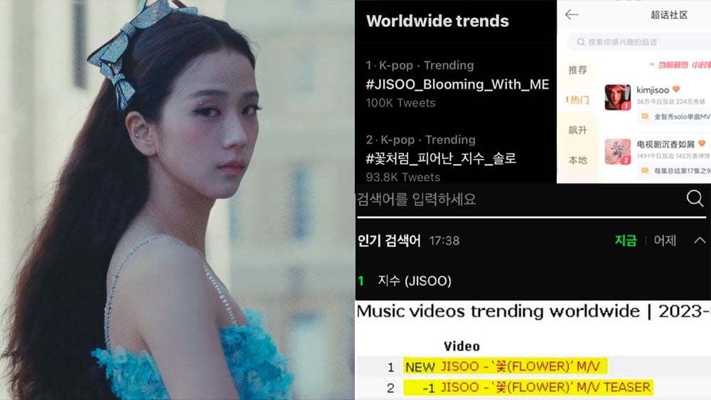 Jisoo secara resmi memulai debutnya sebagai artis solo melalui perilisan video klip untuk lagu utama 