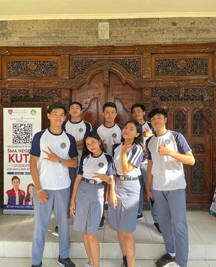  Ilustrasi SMA terbaik di Kabupaten Badung Bali./  instagram sman1kuta