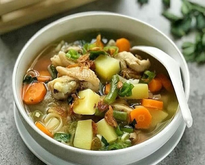 resep sop ayam bening