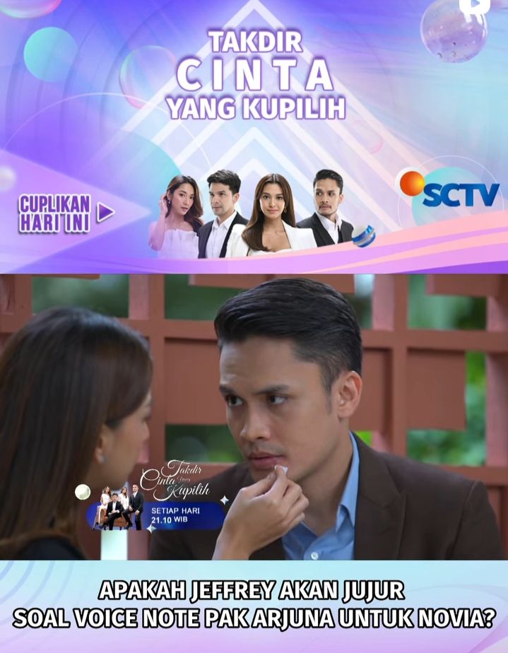 Daftar Rating Sinetron Sabtu, 1 April 2023, Takdir Cinta Yang Kupilih Konsisten di TOP 3 Selama Sepekan