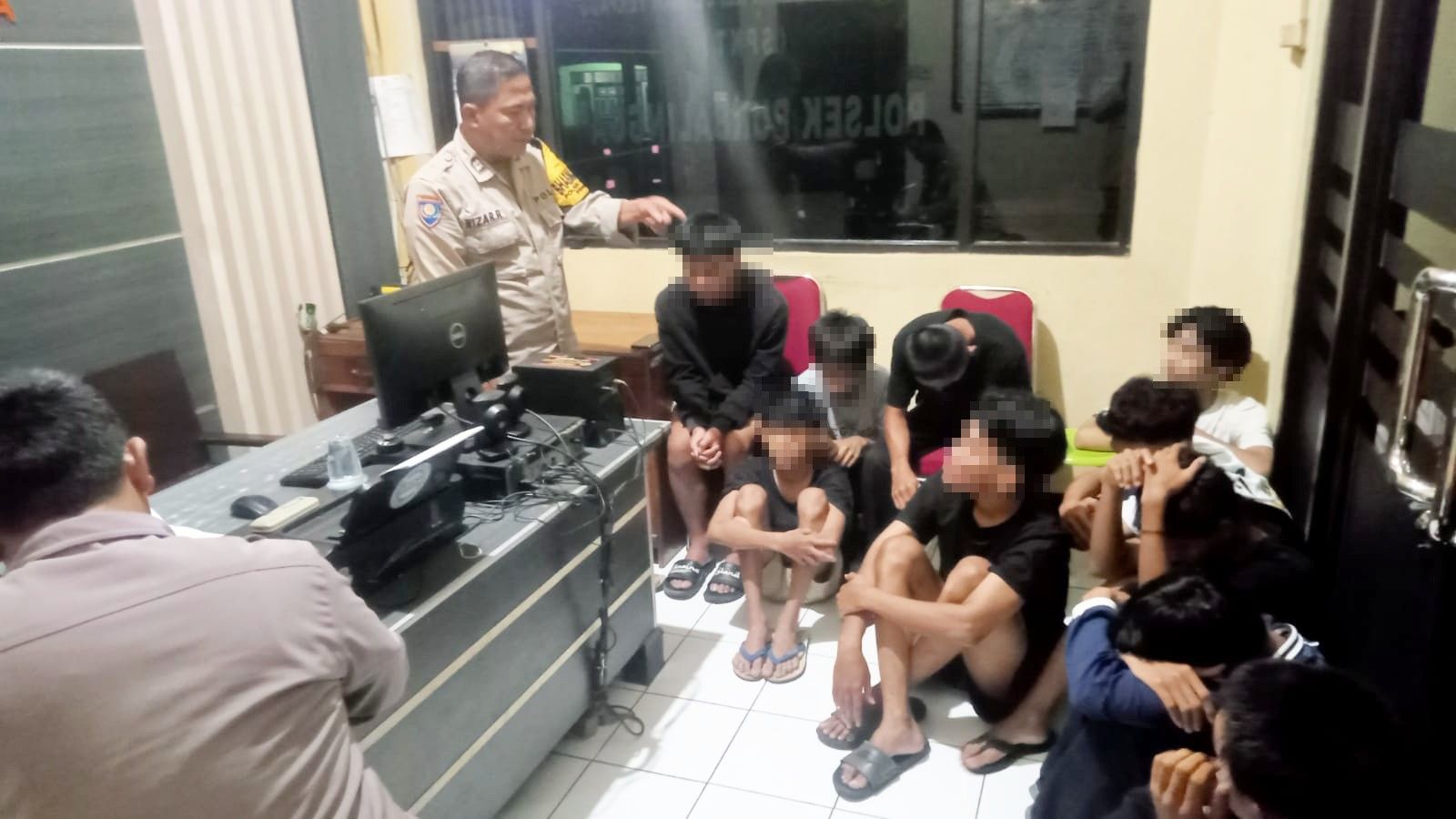Diduga Hendak Perang Sarung, 11 Pelajar di Purbalingga Diamankan Polisi.
