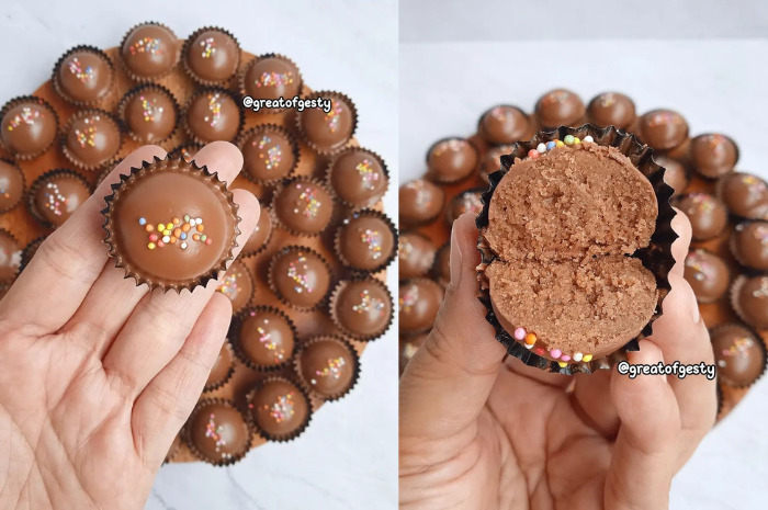 Resep dan cara membuat choco ball cookies