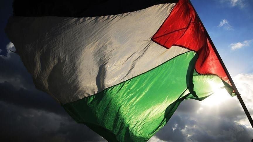    ilustrasi bendera palestina