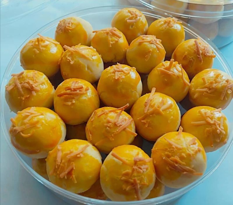 Nastar, kue khas Lebaran yang ada setahun sekali.