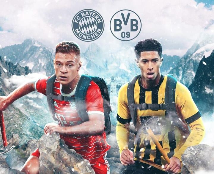 Bayern Munchen vs Borussia Dortmund pekan ke-26 Bundesliga 2022 2023.*/Instagram/fcbayern