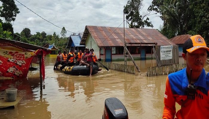 Banjir yang terjadi di Kabupaten Kapuas, Kalimantan Tengah