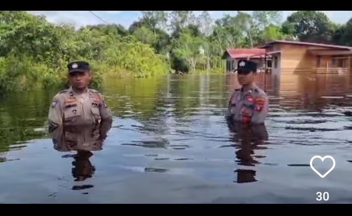 Selain Kapuas, banjir juga rendam wilayah di Muara Teweh Kalimantan Tengah