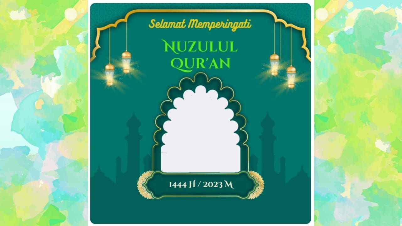 Gratis Ini Link Twibbon Nuzulul Quran 2023 1444 Hijriah Dengan Desain