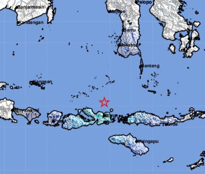 Gempa Bima NTB M 5.8 Hari Ini 2 April 2023, Akibat Aktivitas Sesar Naik Busur Belakang Flores