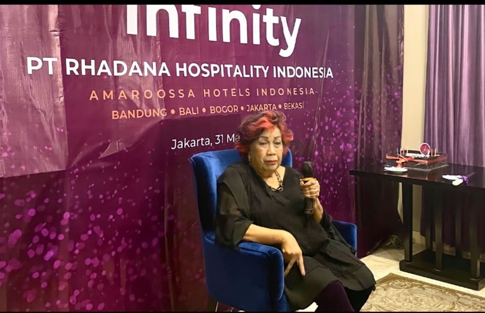 Owner Amaroossa Hotels Indonesia Amalia Roosseno.