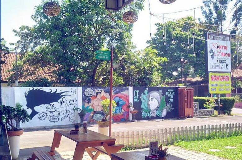 Kaktus Kopitiam, rekomendasi cafe instagramable buat tempat bukber di Purwokerto