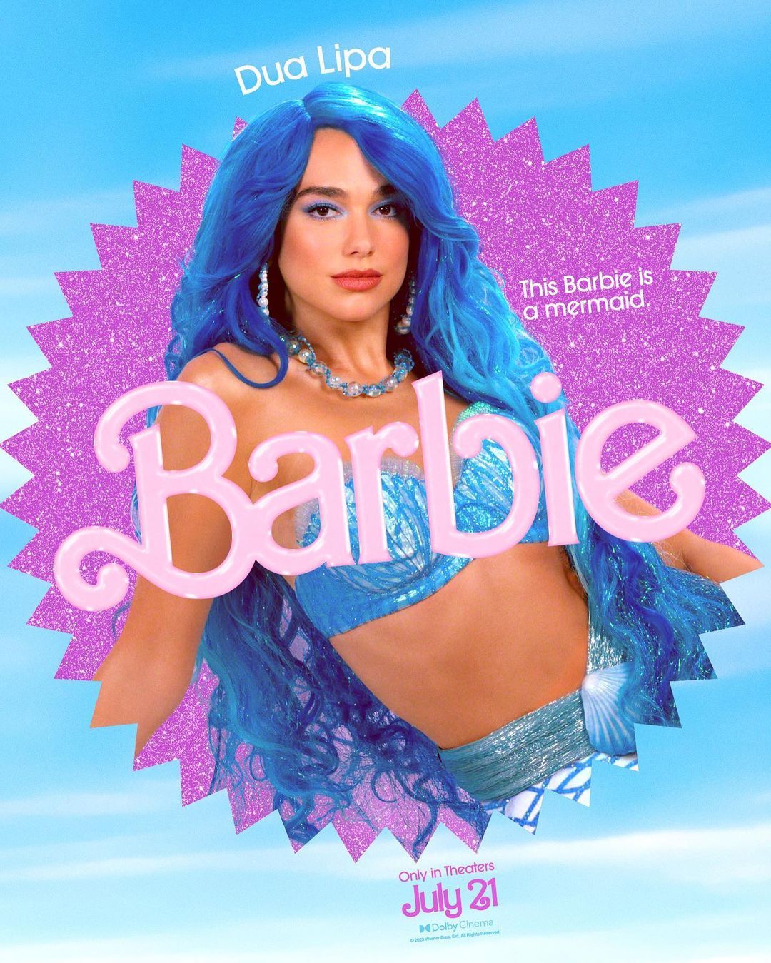 poster film barbie Dua Lipa