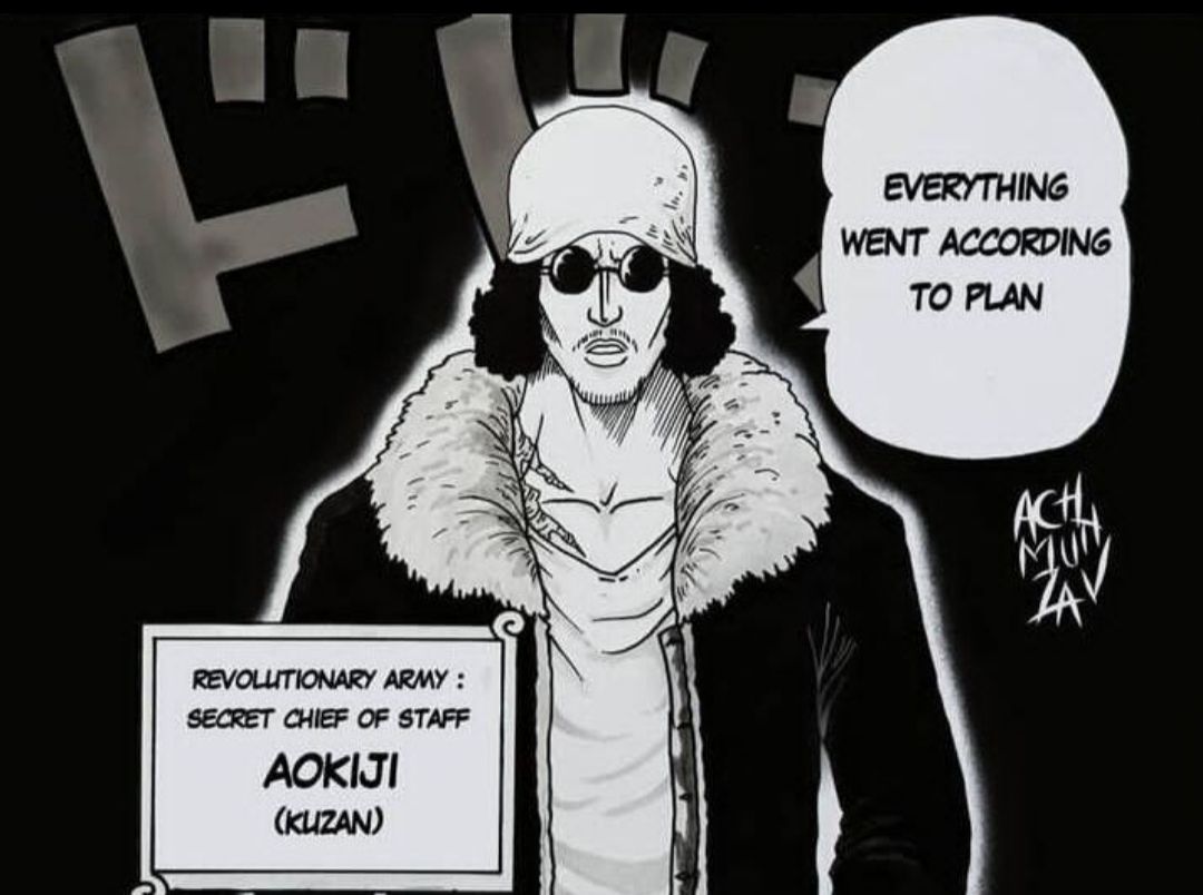 Petunjuk One Piece 1080: Aokiji Ternyata Adalah Wakil Panglima Pasukan Revolusi!