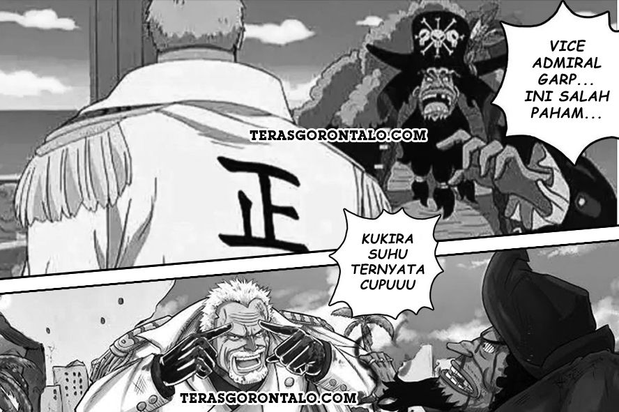 Garp Membuat Kurohige Terdesak! Eiichiro Oda Sajikan Duel Yonkou vs Pahlawan Angkatan Laut di One Piece 1081