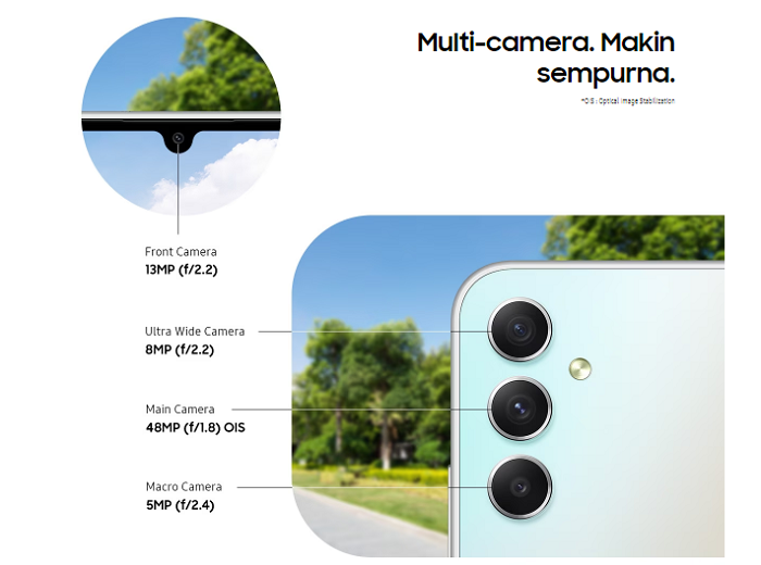 Review kualitas kamera HP Samsung A34 5G
