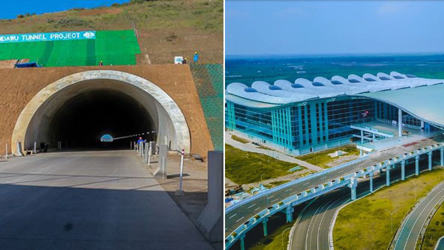Terowongan tol Cisumdawu dan Bandara Kertajati Majalengka