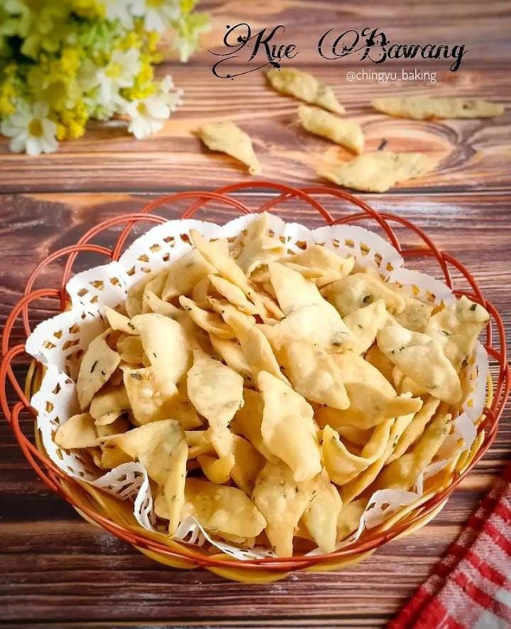 Resep Kue Bawang 250 Gram Yang Renyah Dan Gurih Pas Banget Untuk