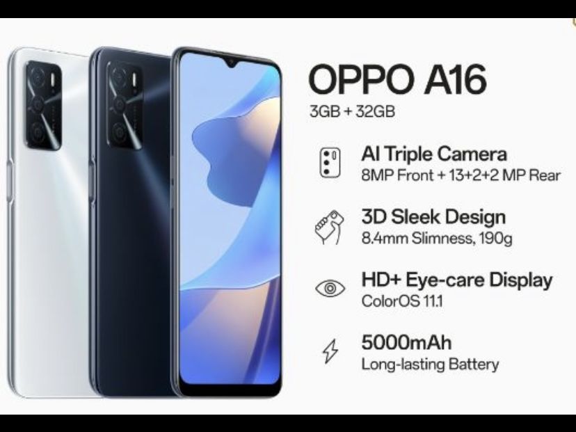 kode oppo a16