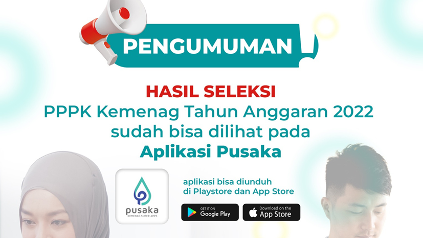 Pengumuman hasil seleksi PPPK Kemenag 2022