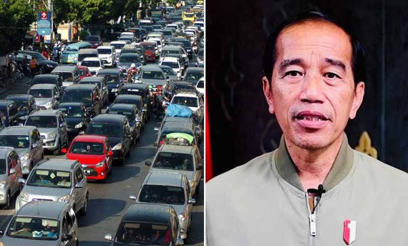 Presiden RI Jokowi meminta ASN menunda balik ke Jakarta pada Sabtu dan Minggu, 29 - 30 April 2023 untuk mengantisipasi kemacetan pada pada puncak arus balik lebaran.