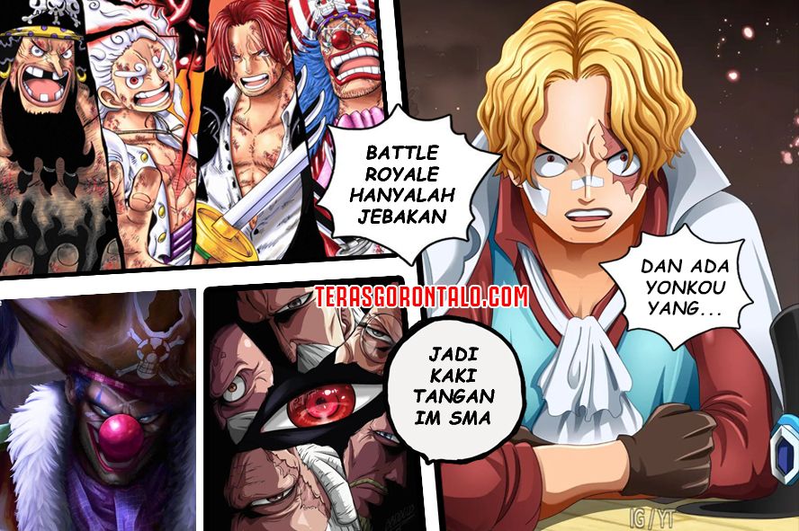 Akhirnya Sabo Ungkap Jebakan Im Sama di Battle Royale Para Yonkou One Piece Ternyata Setingan Pemerintah Dunia