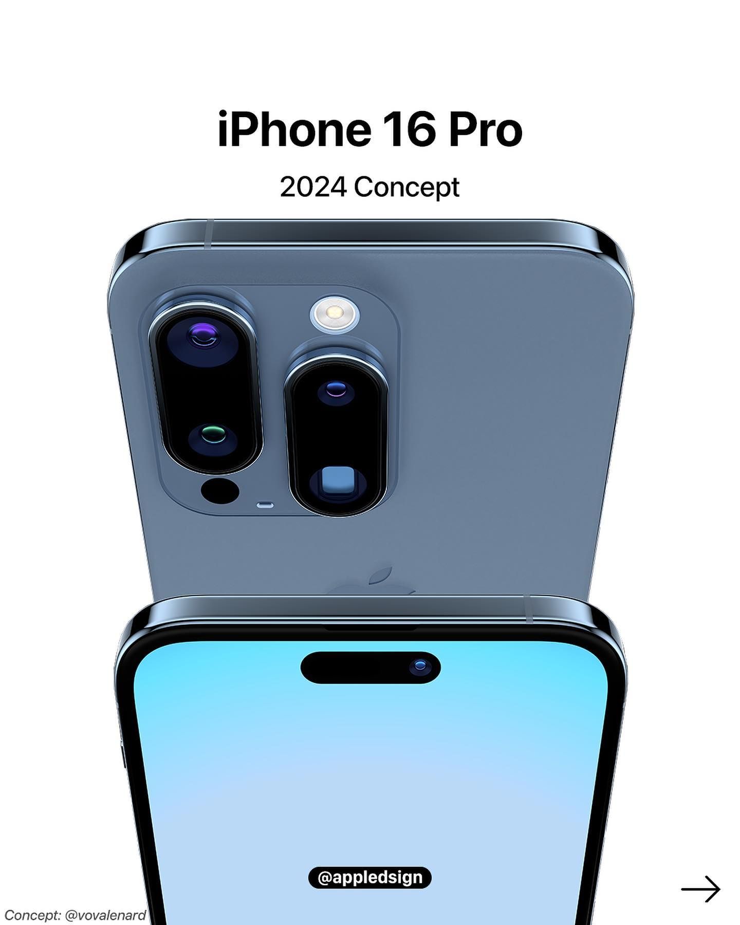 iPhone 16 Pro 2024 Concept / Foto : appledsign
