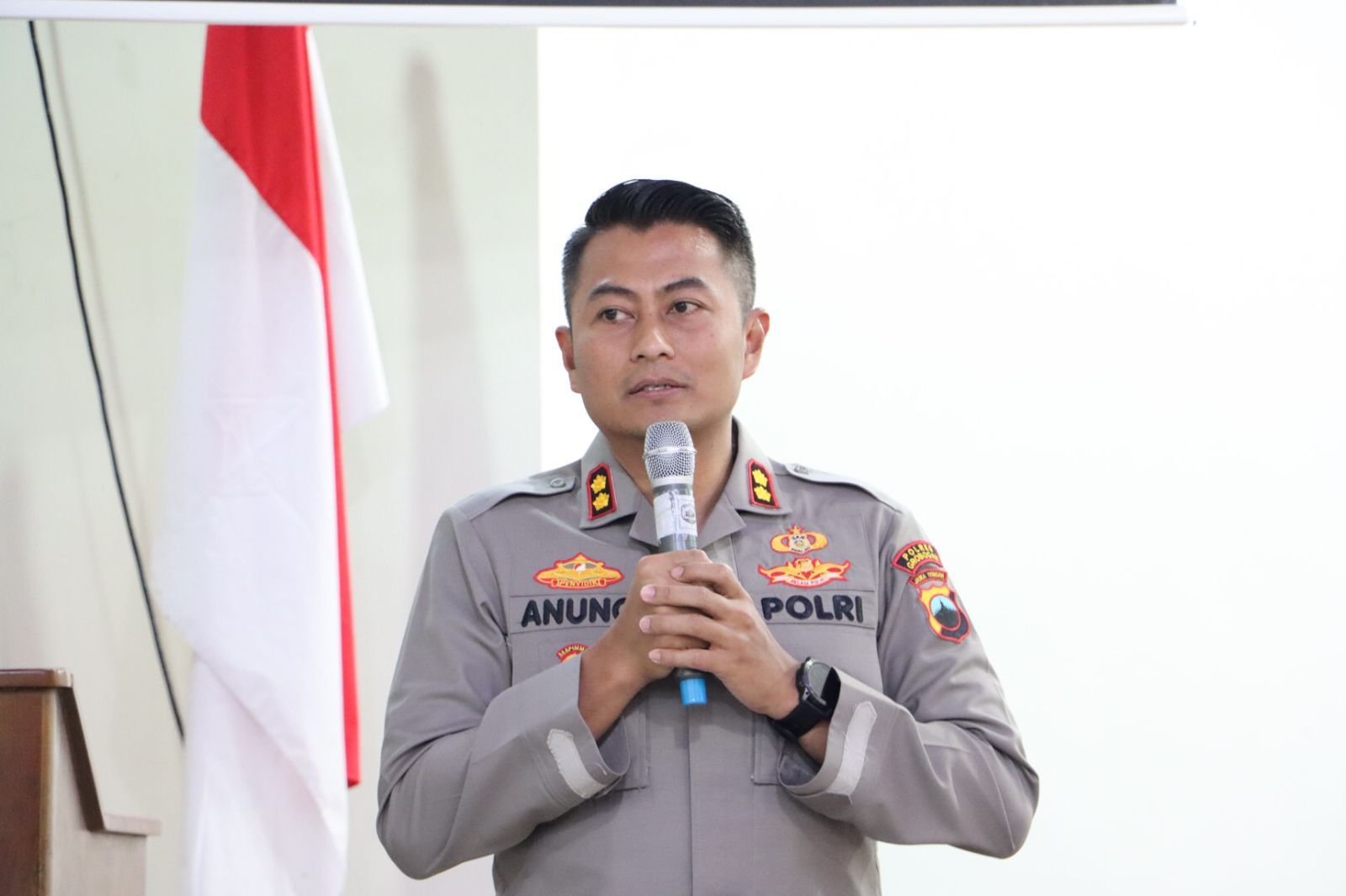 Kapolres Grobogan AKBP Dedy Anung Kurniawan.
