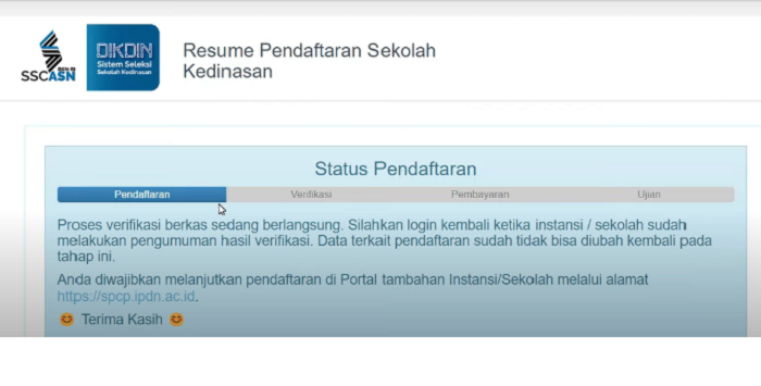 Cek Pengumuman Administrasi Kedinasan 2023 Pahami Cara Melihat Hasil