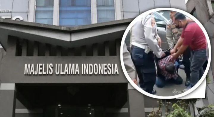 Polda Metro Jaya sampaikan motif pelaku penembakan di Kantor MUI Pusat./Instagram @flashzone