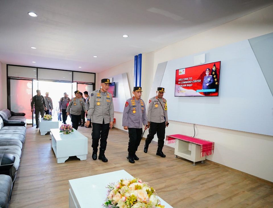 Kapolri Jenderal Listyo Sigit Prabowo di Labuan Bajo, NTT, Rabu, 3 Mei 2023. Foto: Polri