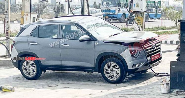 Hyundai Creta EV terpantau sedang uji jalan di India pada Mei 2023