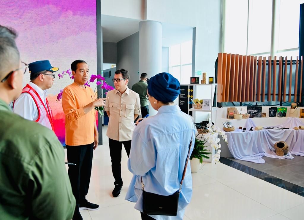Presiden Jokowi Mengikuti Simulasi Penyambutan Pemimpin ASEAN