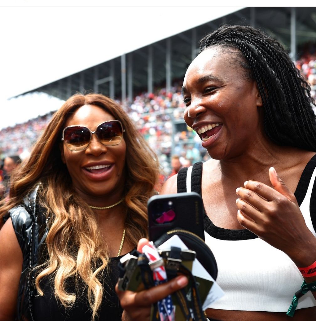 Serena Williams dan Venus Williams hadir di F1 GP MIAMI 