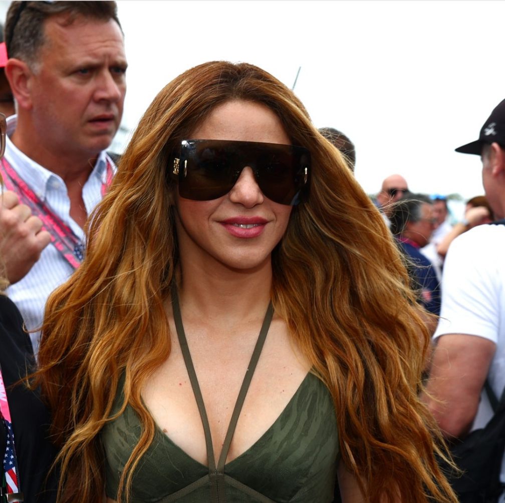 Shakira Hadir dalam Race F1 GP MIAMI 