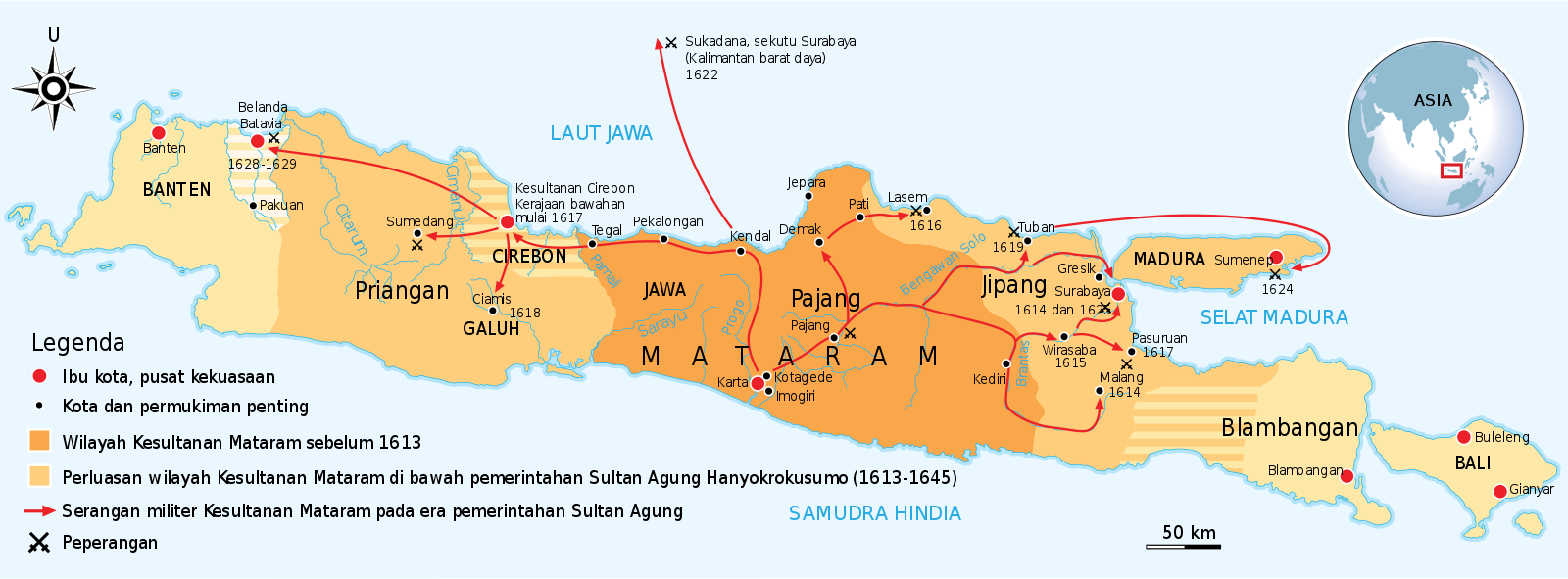 Wilayah Kerajaan Mataram