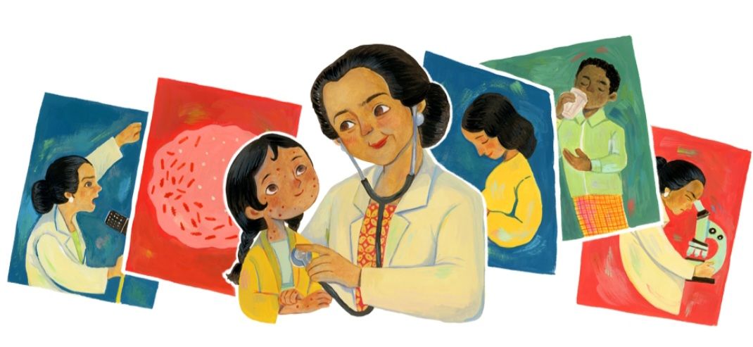 SULIANTI Saroso di Google Doodle Hari Ini 10 Mei 2023, ini siapa sosok dokter wanita Sulianti Saroso. *