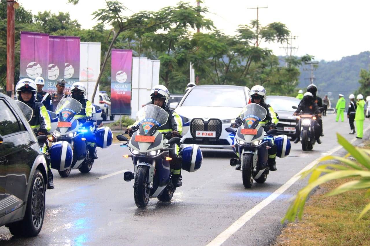 Satgas Pamwil menjamin keamanan VVIP bagi para Kepala Negara ASEAN di Labuan Bajo. 
