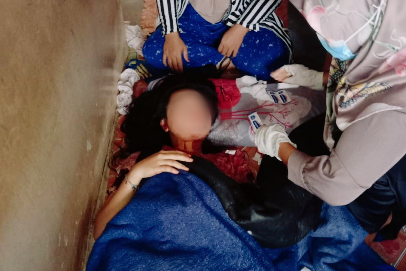 Korban JT (15) Perkosaan dan penganiayaan sadis menimpa seorang gadis belia di Kecamatan Kusan Hulu