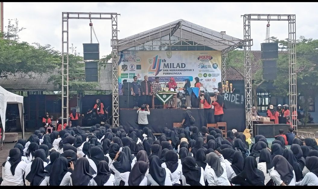 Milad ke-14 SMK Muhammadiyah 3 Purbalingga, Jadi Ajang Bakat Siswa SMP/MTs Dibidang Olahraga Voly