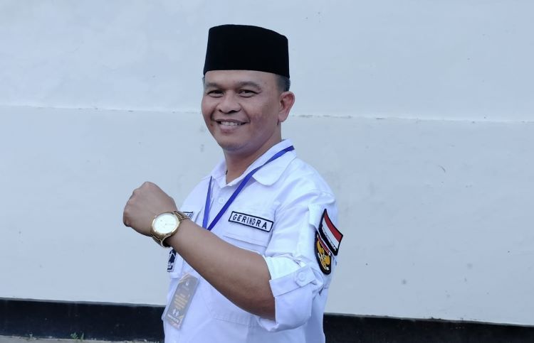 Ketua DPC Gerindra Kabupaten Kuningan, H. Dede Ismail (Deis).