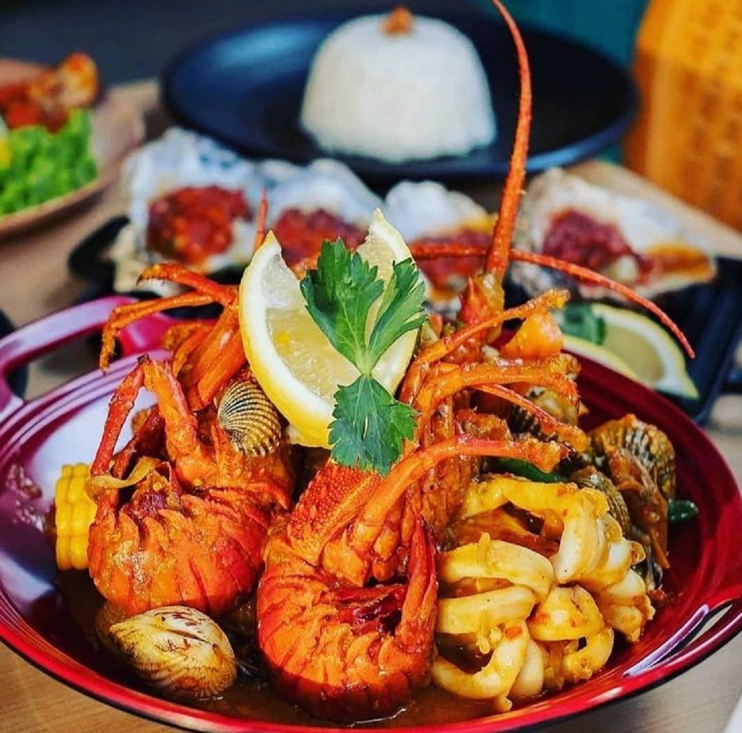 Menu di Jawara Lobster, tempat kuliner di Pipitan, Kota Serang Banten/instagram/jawaralobster