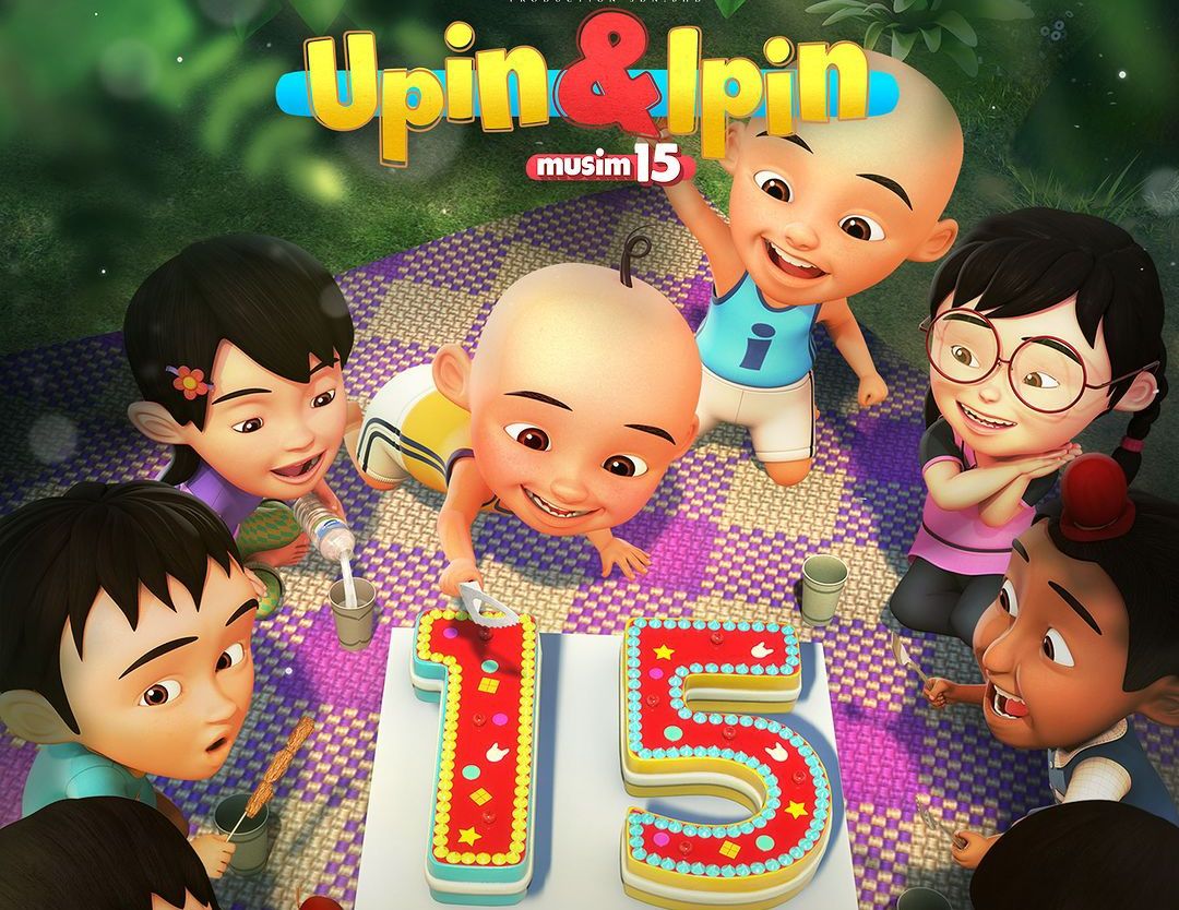 Ilustrasi game online Upin Ipin