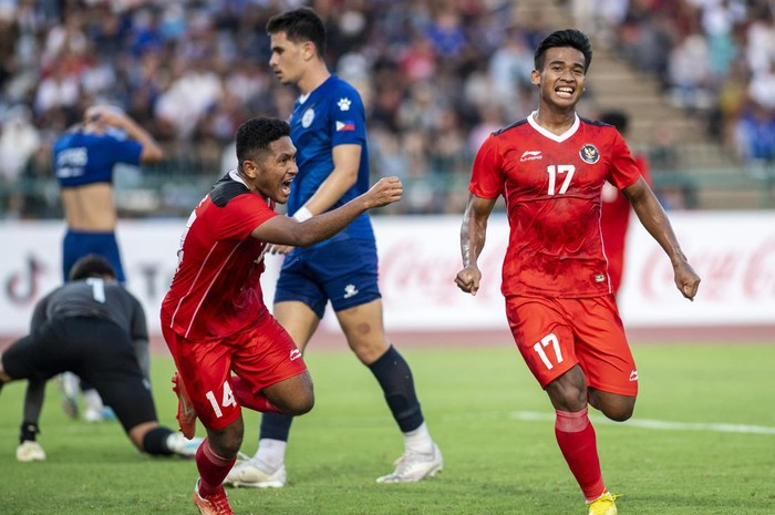 Profil dan biodata Irfan Jauhari, pencetak gol ketiga Timnas Indonesia U-22 atas Thailand di Final SEA Games 2023.