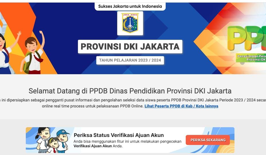 Syarat PPDB Jakarta 2023, Jumlah Siswa Diterima Per Jalur Pendaftaran ...